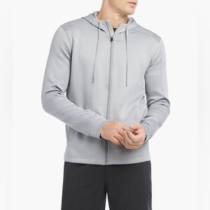 2xist Gray Spirit Hoodie Mens XL Welt Pockets Full Zip New Hooded Sweatshirt